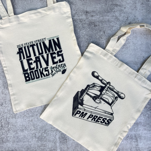 PM Press/Autumn Leaves Books Tote Bag