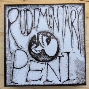 Rudimentary Peni EP Artwork by Nick Blinko 500 Piece Jigsaw Puzzle
