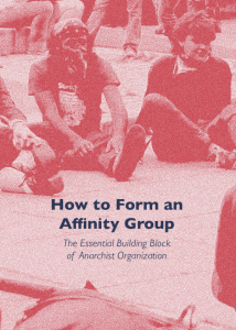 How to Form an Affinity Group (A6)