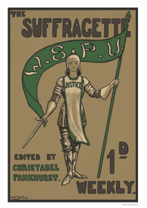 Poster - The Suffragette Magazine Cover