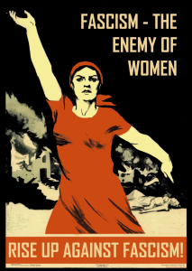 Poster - Fascism: The Enemy of Women (English)