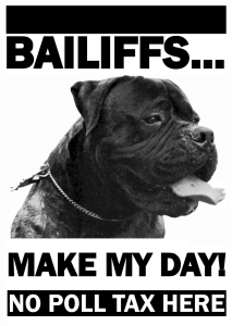 Poster - Bailiffs... Make My Day!