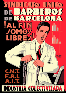 Poster - Sindicato Unico de Barberos