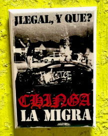 Chinga La Migra Magnet