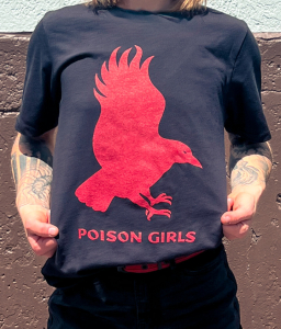Poison Girls - Red Crow T-Shirt