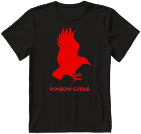 Poison Girls - Red Crow T-Shirt