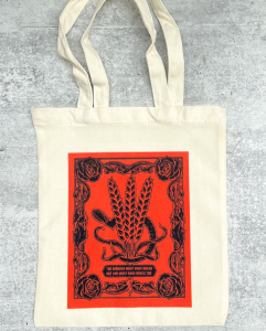 Bread and Roses Tote Bag