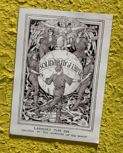 Vinyl Magnet - Solidarity Of Labour