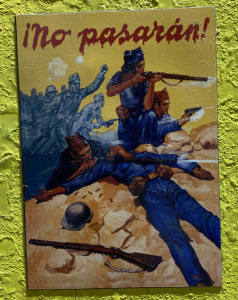 Vinyl Magnet - No Pasaran!