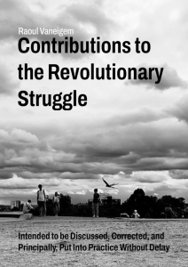 Contributions to The Revolutionary Struggle (A6)