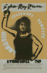 Poster - Sylvia Ray Rivera Stonewall 1969 (CPH)