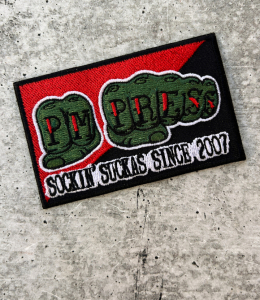 Sockin' Suckas Iron-On Patch