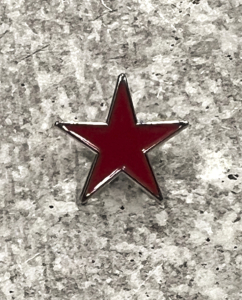 Red Star Enamel Pin
