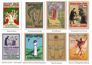 Suffragette Postcard Set