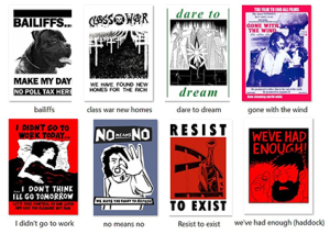 1980s/90s Classic Poster Postcard Set