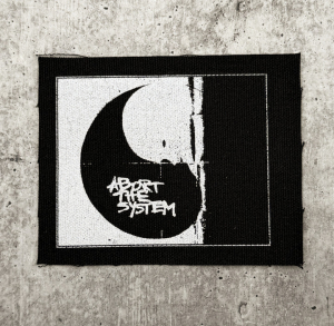 Abort The System sew-on patch