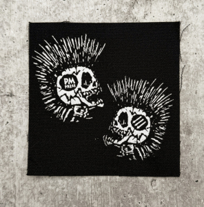 PM Press Skulls sew-on patch