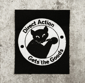 Direct Action Gets the Goods sew-on patch