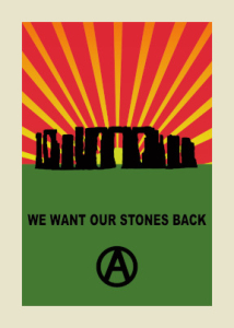 Poster - Stonehenge - We Want Our Stones Back