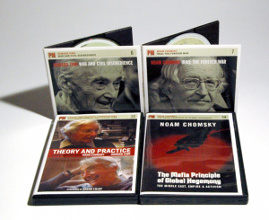 Noam Chomsky and Howard Zinn DVD/CD Combo Pack