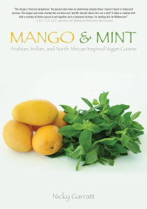 Mango & Mint: Arabian, Indian, and North African Inspired Vegan Cuisine (e-Book)